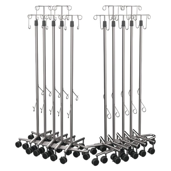 Stacking IV Pole - Premium Stainless Steel