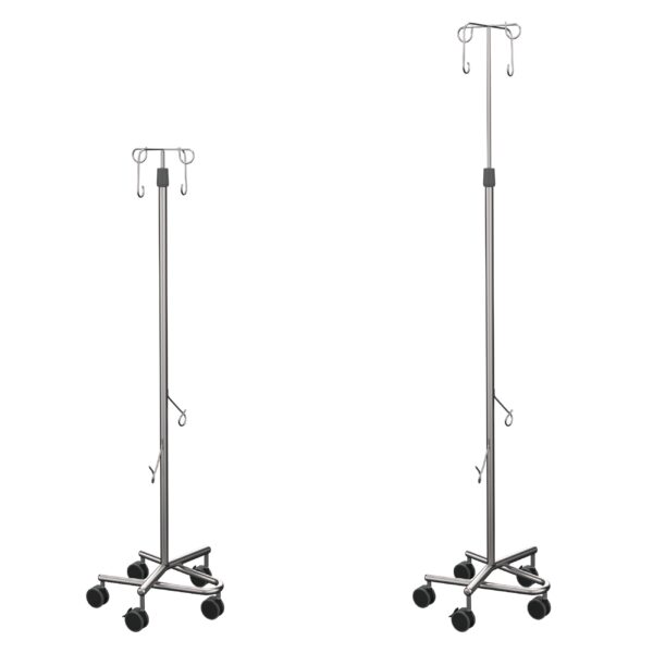 Stacking IV Pole - Premium Stainless Steel